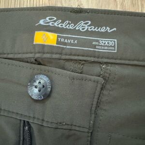 Eddie Bauer Men’s Travex Pants - Olive Green
